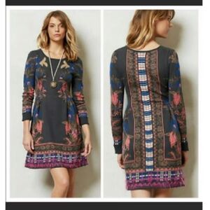 Anthropologie Knitted & Knotted sweater dress